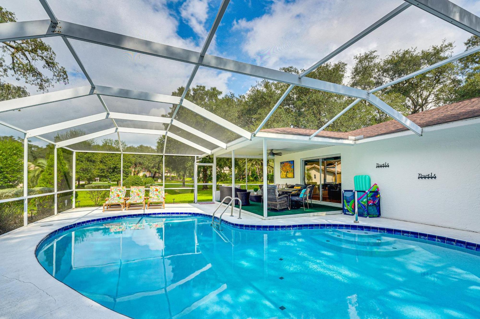 Spacious Citrus Hills Home With Pool And Game Room! Hernando Екстериор снимка